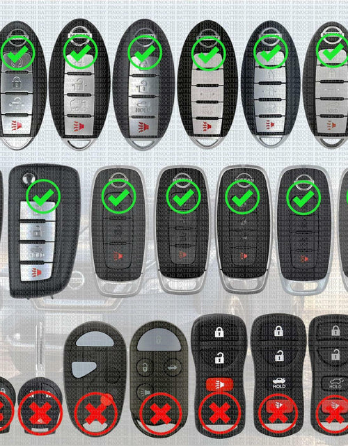 Load image into Gallery viewer, Pinochi Key Fob Battery Replacement for Nissan Smart Remote CR2032 3V
