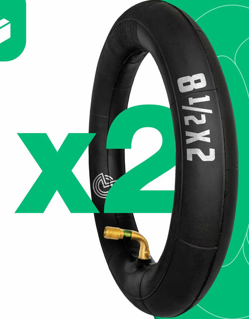 Load image into Gallery viewer, MOOVMOOV 2-Pack Inner Tubes 8.5x2L Bent Valve 70/90 for Electric Scooter Size 8
