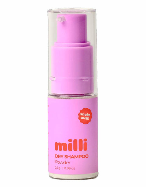 Load image into Gallery viewer, The Milli Method Dry Shampoo Powder Non-Aerosol Lemongrass 0.88oz Travel
