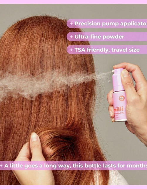 Load image into Gallery viewer, The Milli Method Dry Shampoo Powder Non-Aerosol Lemongrass 0.88oz Travel
