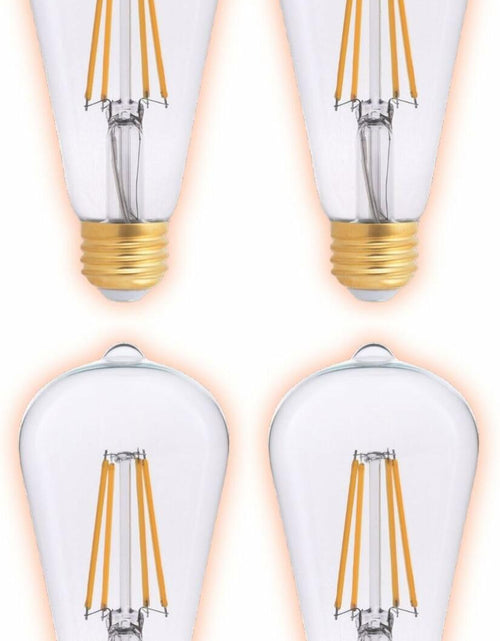 Load image into Gallery viewer, GoodBulb LED A19 5W 40W Replacement 2700K 500 Lumens High CRI 4 Pack
