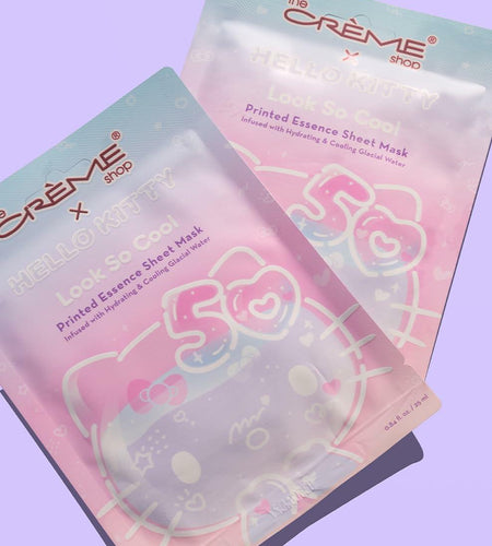 The Crème Shop Hello Kitty Look So Cool Essence Sheet Mask Pack of 12