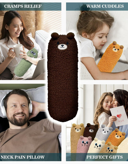 Load image into Gallery viewer, Crimmy USB Blue Bear Heating Pad for Period Cramps Pain Relief Car Travel
