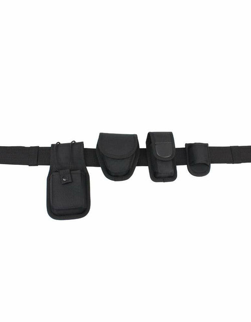 Load image into Gallery viewer, ROCOTACTICAL 5-in-1 Police Duty Web Belt Kit Black Medium 32-38"
