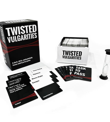 Twisted Vulgarities Party Card Game - Dark, Dirty, Painfully Funny