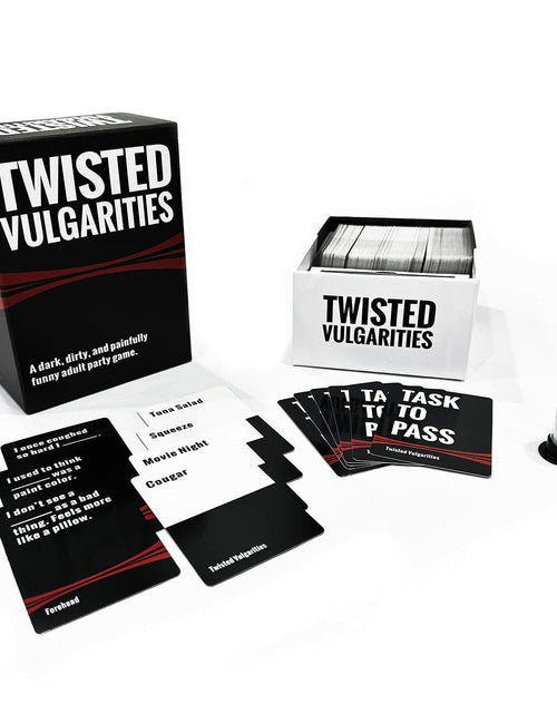 Load image into Gallery viewer, Twisted Vulgarities Party Card Game - Dark, Dirty, Painfully Funny
