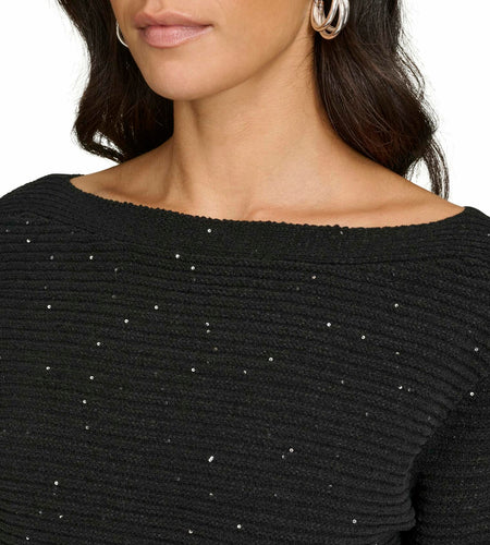 Calvin Klein Women's Sportswear Sweater Black Size XS