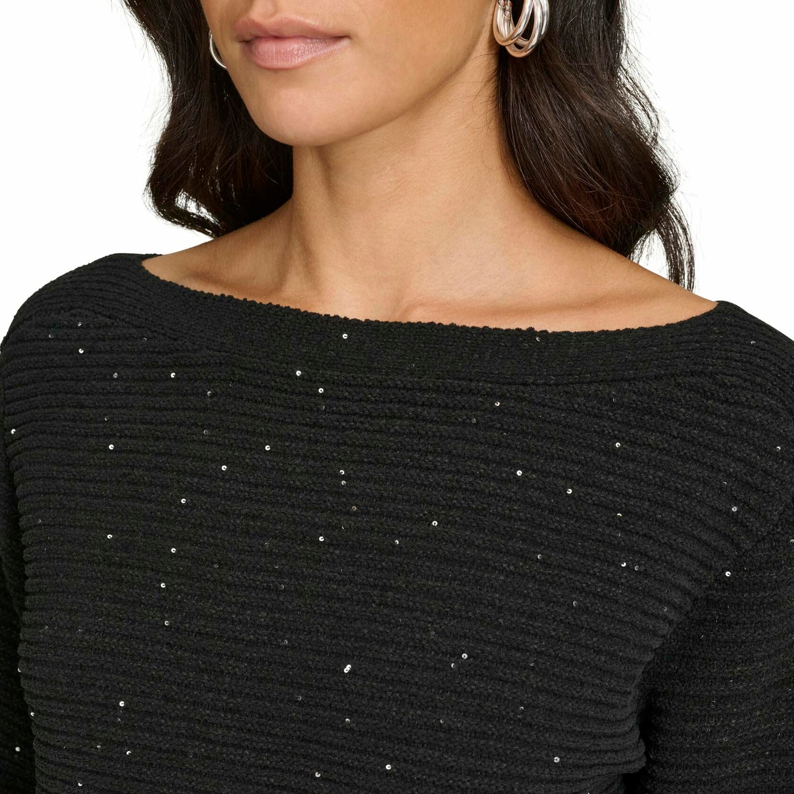Calvin Klein Women's Sportswear Sweater Black Size XS
