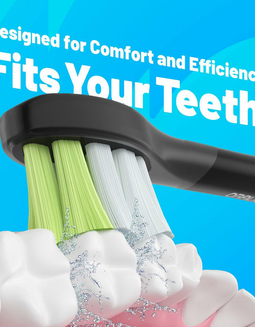 Load image into Gallery viewer, Oralica Whitening Replacement Toothbrush Heads Philips Sonicare 6 Pack Black
