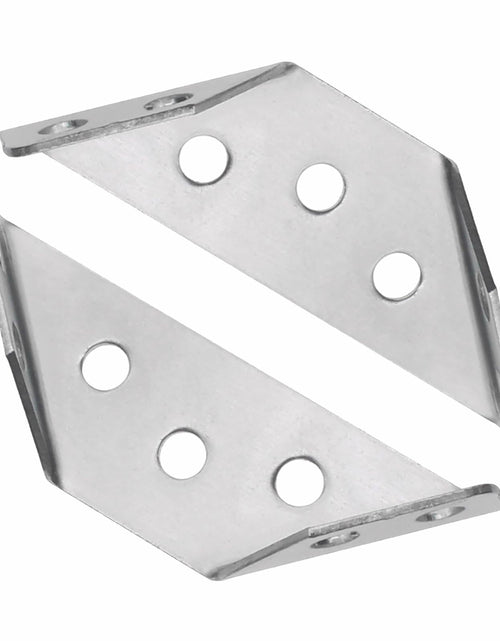 Load image into Gallery viewer, GWYAN 12 Pcs Stainless Steel Furniture Corner Connectors with Screws
