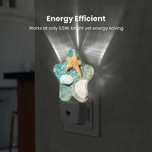 Load image into Gallery viewer, Caifujiqi Night Light Plug-in Dusk to Dawn Sensor White LED Energy Efficient
