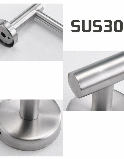 Load image into Gallery viewer, Voraus SUS304 Stainless Steel Toilet Paper Holder Wall Mount 2
