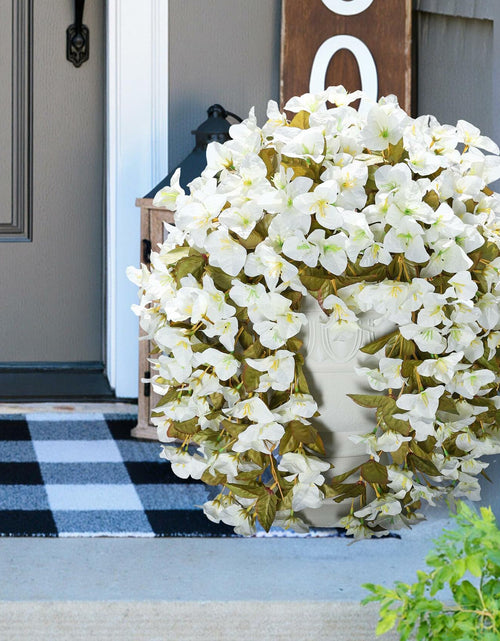 Load image into Gallery viewer, INSPRING Bougainvillea Artificial Flowers 2 pcs White UV Resistant Silk Vines
