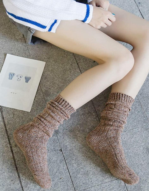 Load image into Gallery viewer, TINTAO Women’s Winter Cable Knit Knee High Boot Socks 3 Pairs Size 5-11 A25
