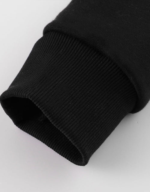 Load image into Gallery viewer, OHSNMAKSL Men's Full Zip Fleece Hoodie Jacket Black/Gray Size XL
