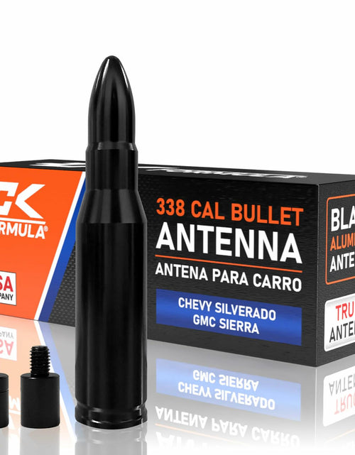 Load image into Gallery viewer, CK FORMULA 3.7 Inch Mini Black Antenna for Chevy Silverado GMC Sierra 1500
