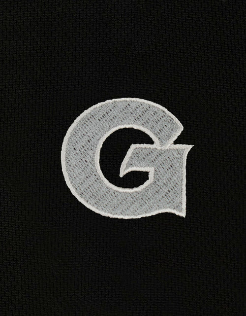 Load image into Gallery viewer, Vantage Apparel Men's Collegiate Micro Mesh 1/4 Zip Pullover Black Small
