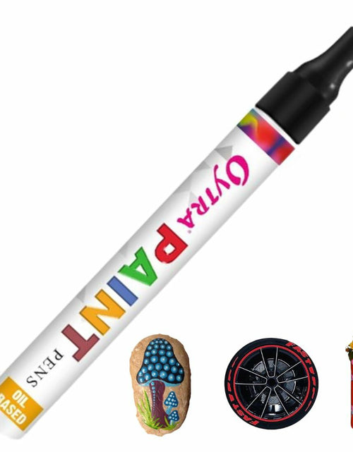 Load image into Gallery viewer, Oytra Permanent Waterproof Paint Marker Pen Yellow Oil Based All Surfaces
