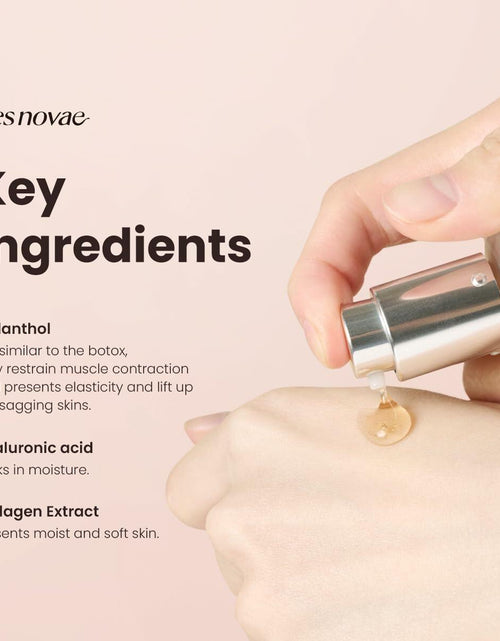 Load image into Gallery viewer, res novae Lifting Serum 15ml Deep Hydration Peptides Caffeine Aloe Scent
