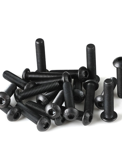 Load image into Gallery viewer, NIULUNBAO M8-1.25x45mm Button Head Socket Cap Screws Black Oxide 10pcs
