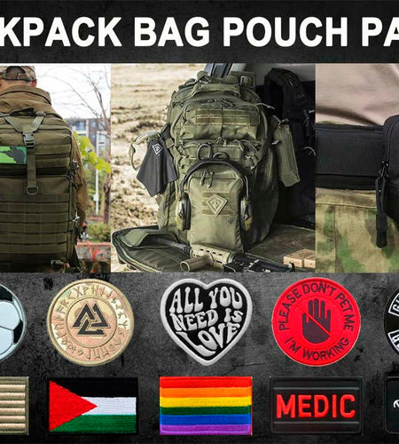 2 Pcs America Australian USA Flag Patch Tactical Military Embroidered
