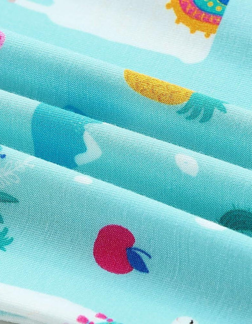 Load image into Gallery viewer, SUZEL Bamboo Baby Footless Romper Pineapple Cartoon 6-12M
