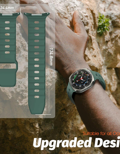 Load image into Gallery viewer, Seltureone 4 Pack Silicone Sport Bands for Galaxy Watch Ultra 47mm
