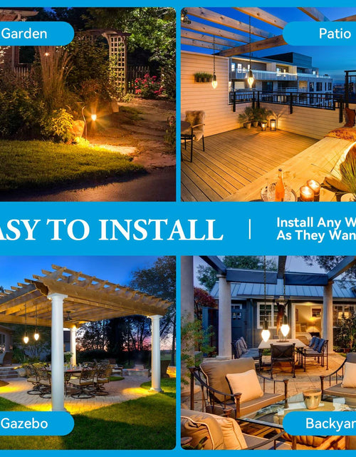 Load image into Gallery viewer, Brighfivey Rechargeable LED Gazebo Light Waterproof Hanging Candle Shape 1 Pack

