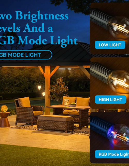 Load image into Gallery viewer, Brighfivey Rechargeable LED Gazebo Light Waterproof Hanging Candle Shape 1 Pack
