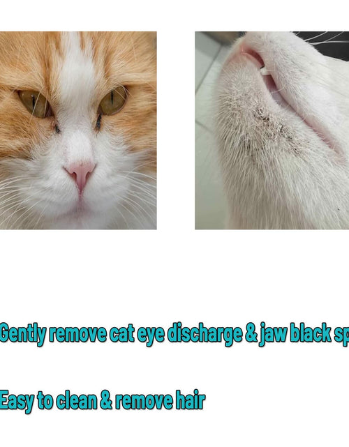Load image into Gallery viewer, E.M&amp;S.T Emmeliestella Cat Head Brush Silicone Bristles 2PCS Gentle Clean
