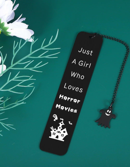 Load image into Gallery viewer, FOOZDEEVAAQ Gothic Halloween Alloy Steel Bookmarks Dark Color Teens Women

