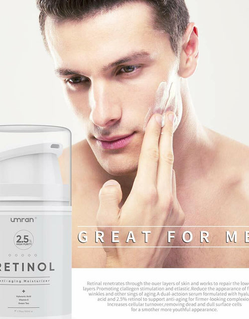 Load image into Gallery viewer, Umran Retinol Anti-Aging Cream 2.5% Hyaluronic Acid Vitamin E 50ml Face Eye
