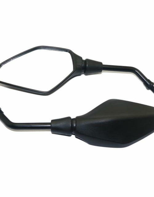 Load image into Gallery viewer, Generic Universal Motorcycle Rear View Side Mirrors 10MM 8MM Black Screw Mount
