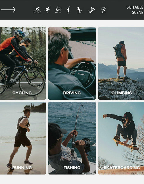 Load image into Gallery viewer, saylicory UV400 Cycling Sunglasses Men Women Adults Youth Two Sizes KY11
