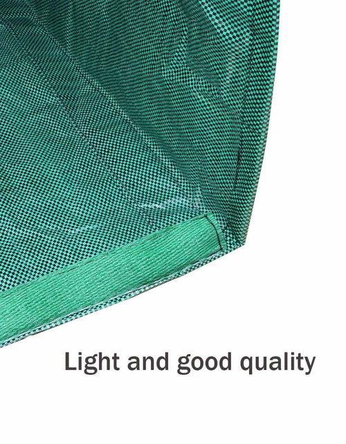 Load image into Gallery viewer, Sheporse 2-Pack 53 Gallon Reusable Garden Bags Green Yard Waste Polyethylene
