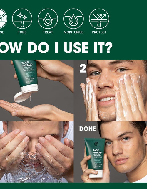 Load image into Gallery viewer, BestBy11/25 Shakeup Cosmetics Mens Face Wash Deep Clean Exfoliate 125ml
