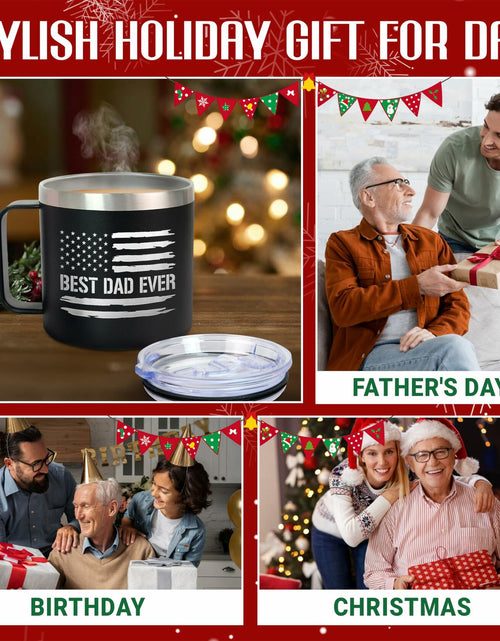 Load image into Gallery viewer, AXIARA 14oz Maroon Stainless Steel Insulated Coffee Mug Retirement Gift
