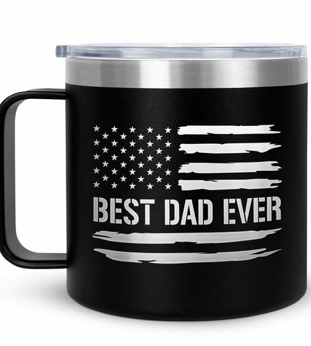 AXIARA 14oz Maroon Stainless Steel Insulated Coffee Mug Retirement Gift