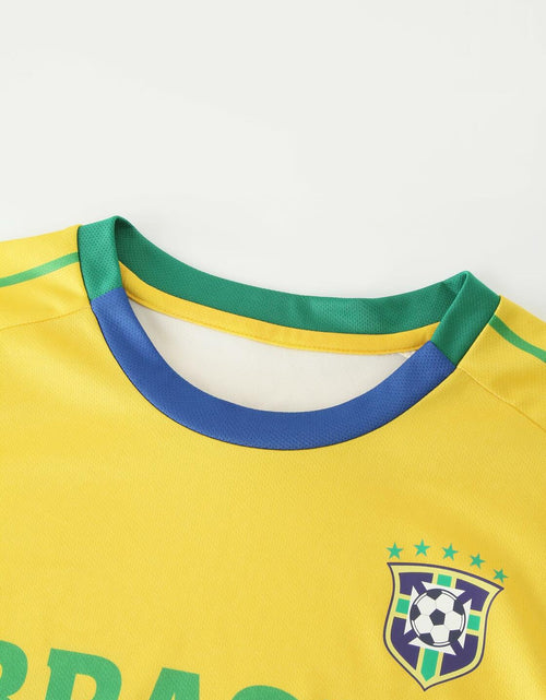 Load image into Gallery viewer, Yanzeeg Soccer Jersey Football Training Shirt Brasil 22 Size 22
