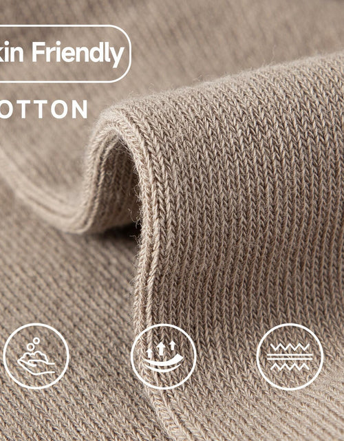 Load image into Gallery viewer, HENNY RUE Men's Cotton Crew &amp; Mid-Crew Socks Casual Mixed Color Size 6-10
