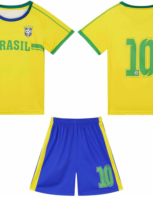 Load image into Gallery viewer, Yanzeeg Soccer Jersey Football Training Shirt Brasil 22 Size 22
