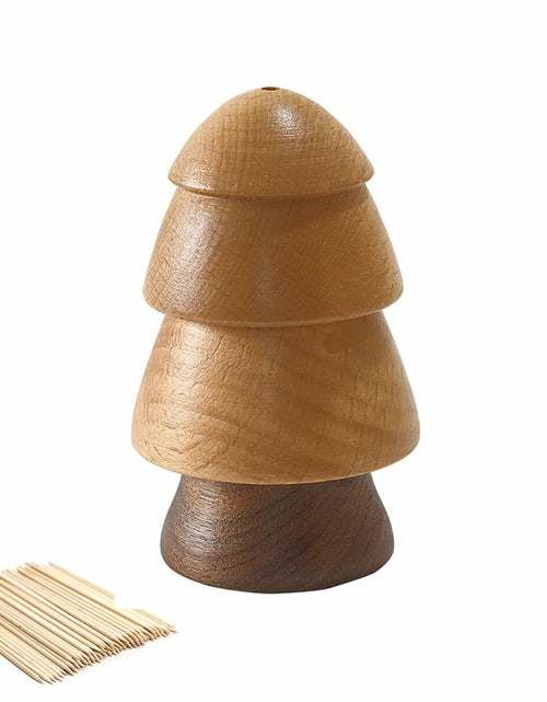Load image into Gallery viewer, Cute Mushroom Toothpick Holder with 390 Toothpicks Cactus Dispenser Decor
