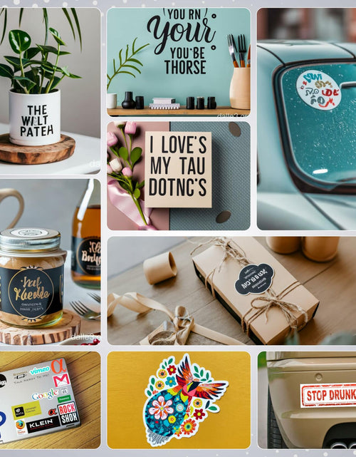 Load image into Gallery viewer, NEO PRINT Printable Vinyl Sticker Paper Matte White 8.5x11 20 Sheets Waterproof
