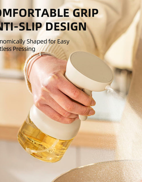 Load image into Gallery viewer, MDZF SWEET HOME Oil Sprayer 280ml Glass Olive Oil Dispenser White
