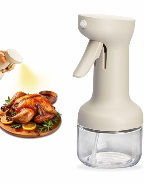 Load image into Gallery viewer, MDZF SWEET HOME Oil Sprayer 280ml Glass Olive Oil Dispenser White
