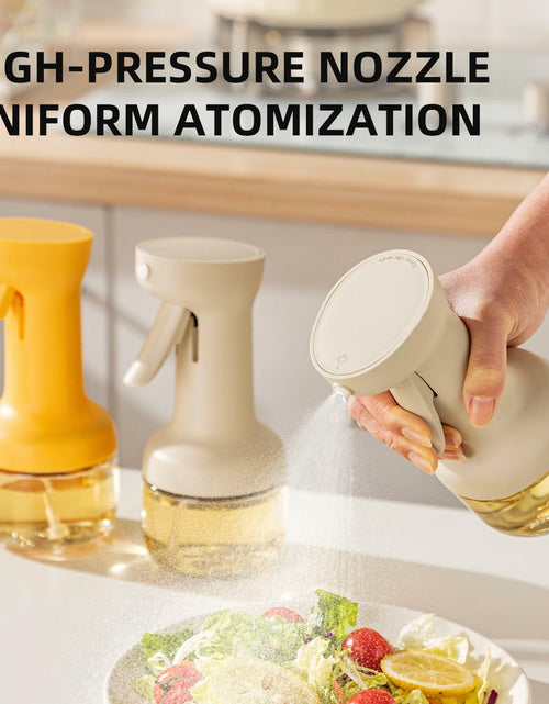 Load image into Gallery viewer, MDZF SWEET HOME Oil Sprayer 280ml Glass Olive Oil Dispenser White

