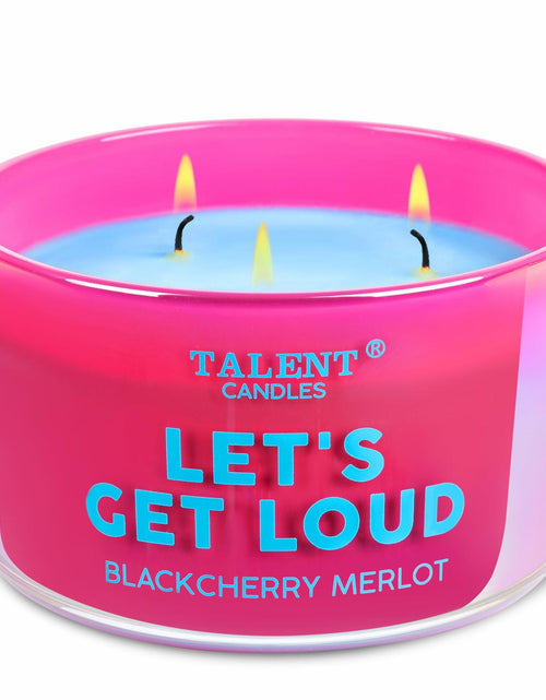 Load image into Gallery viewer, TALENT CANDLES Enjoy Scented Soy Jar Candle 3 Wicks Large Dark Cherry Merlot
