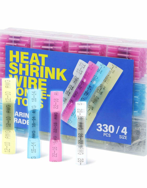 Load image into Gallery viewer, SlopHaul 330PCS Marine Grade Heat Shrink Wire Connectors Waterproof Kit
