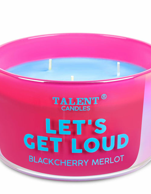 Load image into Gallery viewer, TALENT CANDLES Enjoy Scented Soy Jar Candle 3 Wicks Large Dark Cherry Merlot
