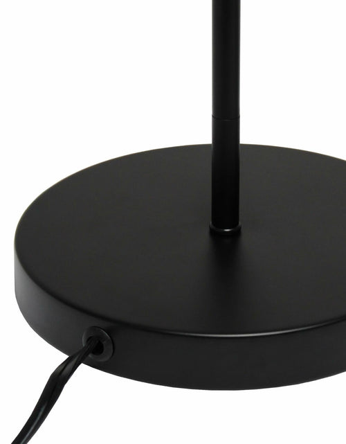 Load image into Gallery viewer, Simple Designs LT1237-BLK 24" Cosmic Glow Orb Table Lamp Black Brass
